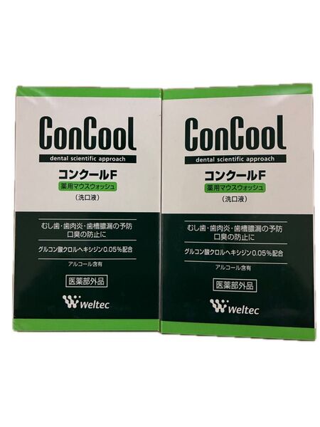 ウエルテック コンクールF 薬用マウスウォッシュ100mL × 2個