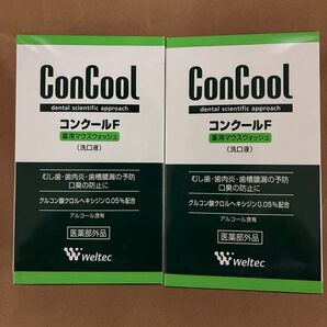 ウエルテック コンクールF 薬用マウスウォッシュ100mL × 2個