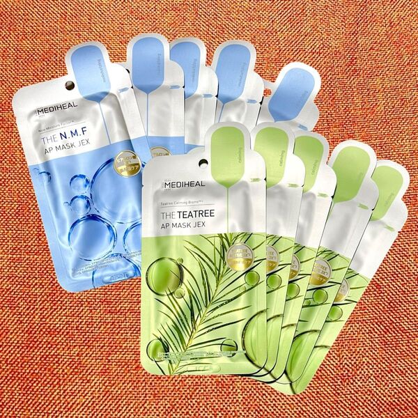 【日本限定品】MEDIHEAL メディヒール★THE N.M.F × THE TEATREE APマスク JEX 10枚