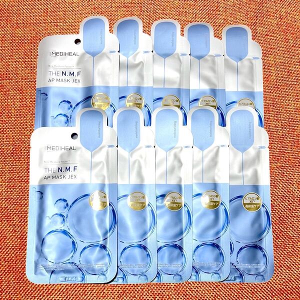【日本限定商品】MEDIHEAL メディヒール★THE N.M.F APマスク JEX 10枚【箱無し発送】