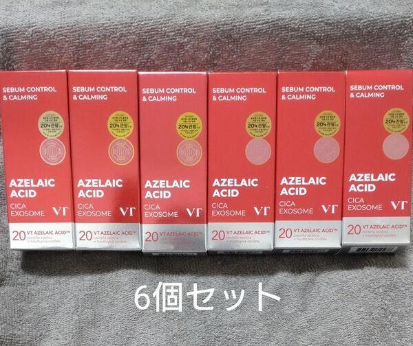 VT CICA エクソソーム A1 カーミング アンプル 30ml アゼライン酸 美容液 セラム 6個セット