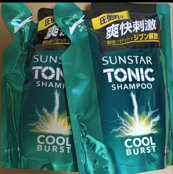 サンスタートニックシャンプー COOL BURST 詰替え 340ml×2個