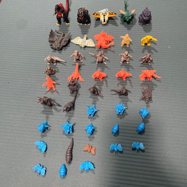 ゴジラ・怪獣・恐竜フィギュアセット 消しゴム レア 昭和レトロ