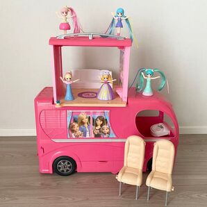 Barbie バービーポップアップキャンピングカー おままごと