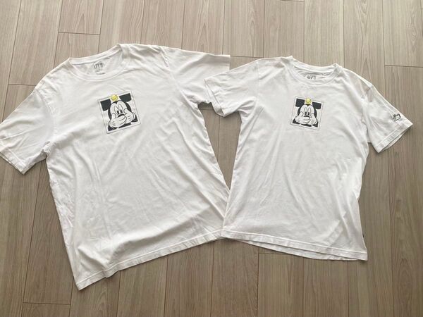 UT ミッキーマウスTシャツ ユニクロ ディズニーコーデ