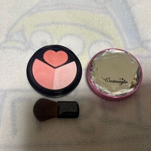 コーセー コスマジック チーク 02 ピーチピンク