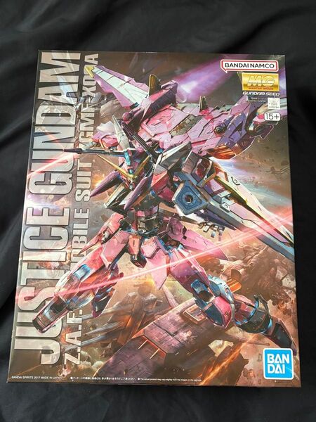 【新品未開封】 MG 1/100 ジャスティスガンダム 機動戦士ガンダムSEED バンダイ