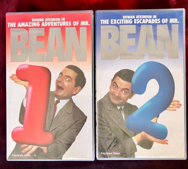 『ミスタービーンの大冒険♪1&ミスタービーンの奇想天外♪2』★VHSビデオテープ字幕スーパー