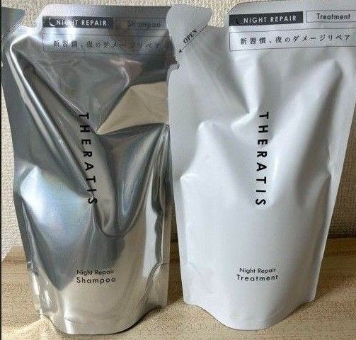 セラティス ナイトリペア シャンプー ヘアトリートメント