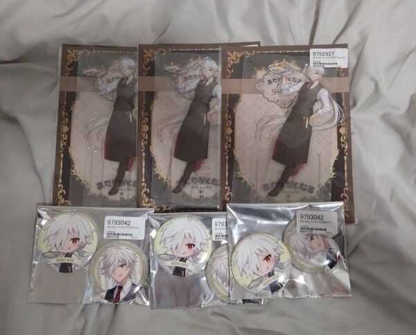 白夜零兎 スイパラ アクスタ あたたかくなる 缶バッジ あたなる ぜろつー