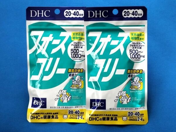 フォースコリー 80粒(20~40日分)×2袋 DHC