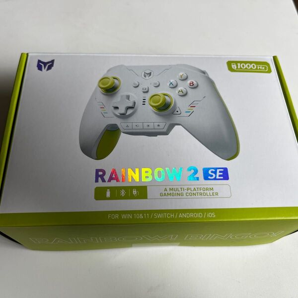 ワイヤレスコントローラー RAINBOW 2 SE BIGBIG WON 使用期間2ヶ月の美品