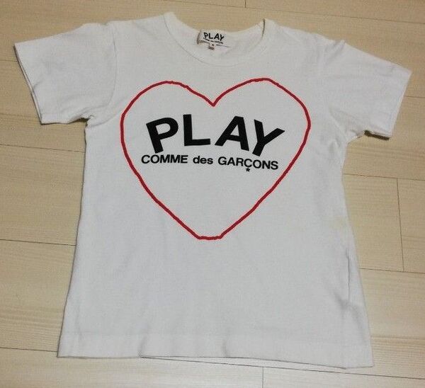 コムデギャルソンTシャツSサイズPLAYビッグハートT試着のみ新品未使用