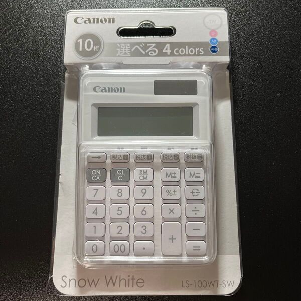 Canon LS-100WT-SW 電卓