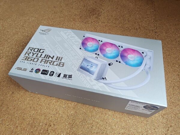 ASUS ROG RYUJIN III 360 ARGB CPUクーラー