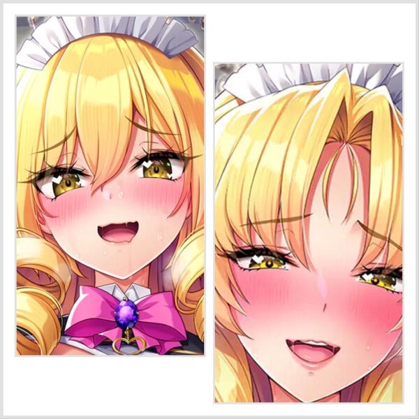 c105 「マキナ&ローレシア」母娘セット B2タペストリー キーホルダー ドラマCD メイド学園 みるくふぁくとりー