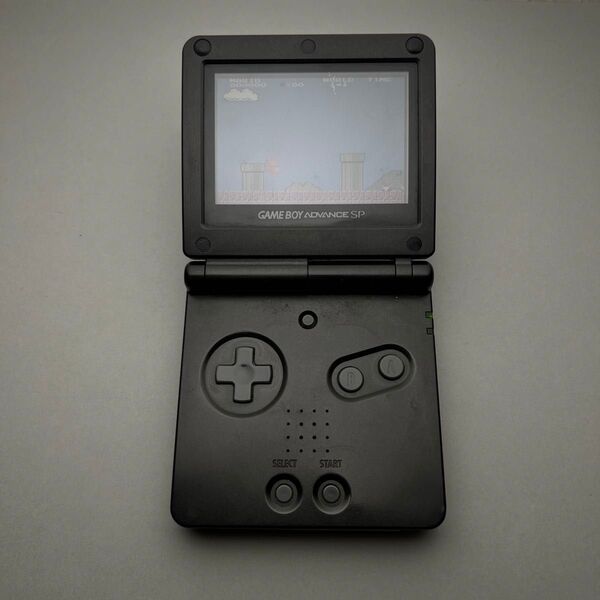 任天堂 ニンテンドー Nintendo AGS-001 ゲームボーイアドバンスSP オニキスブラック 動作品 訳あり