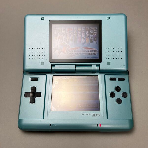 任天堂 ニンテンドー Nintendo DS 初代 NTR-001 ライトブルー 動作品 ゲームボーイアドバンスが遊べる万能機種