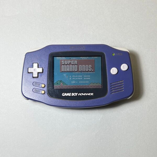 任天堂 ニンテンドー Nintendo ゲームボーイアドバンス AGB-001 GBA バイオレット 動作品 特価