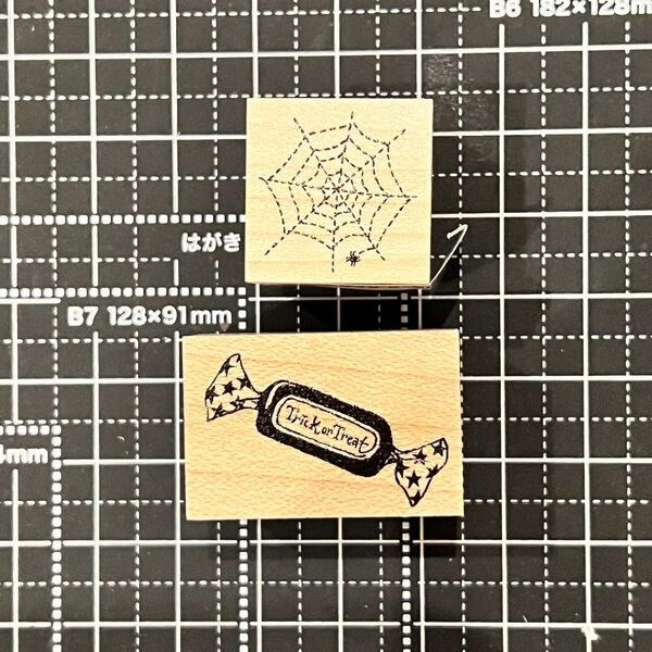 horime tougei 作家さんスタンプ ハロウィン キャンディ クモの巣