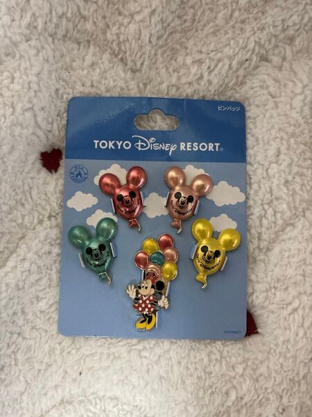 東京ディズニーリゾート バルーン ピンバッジ 新品未使用
