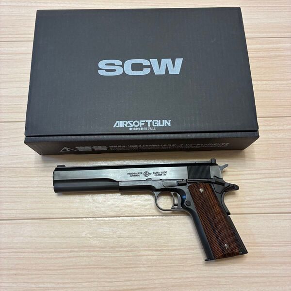 WA SCW ウエスタンアームズ ハードボーラー 2010 カーボンブラック ガスブローバック M1911 ガバメント