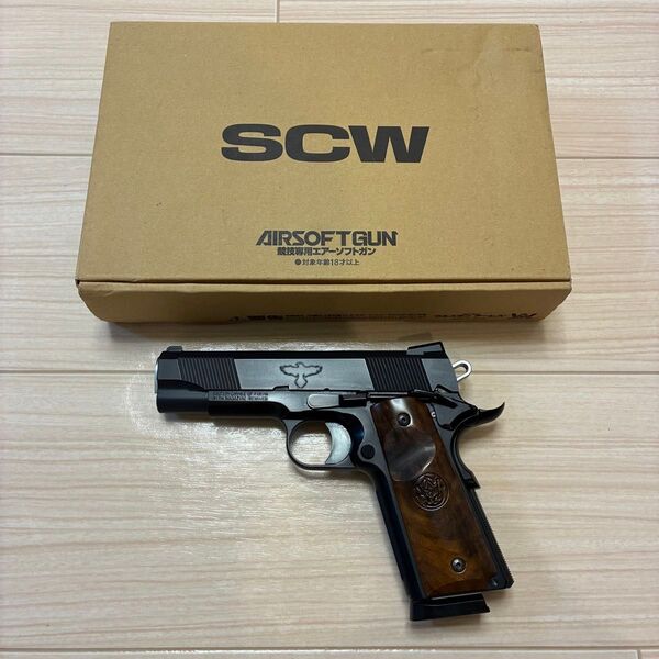 WA SCW ウエスタンアームズ スミス&ウェッソン S&W 1911 ガンサイトエディション ガスブローバック