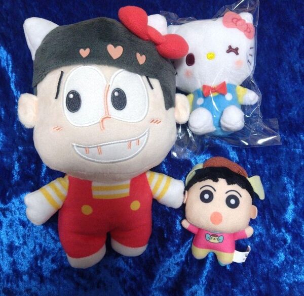 クレヨンしんちゃん おそ松さん ハローキティ ぬいぐるみ セット