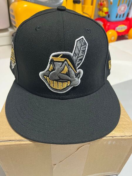 59fifty クリーブランドインディアンス ワフー酋長 7 3/8 未使用