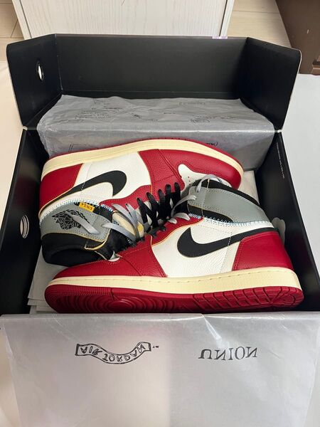 UNION × Nike Air Jordan 1 Retro High OG "Chicago/Shadow" 29cm