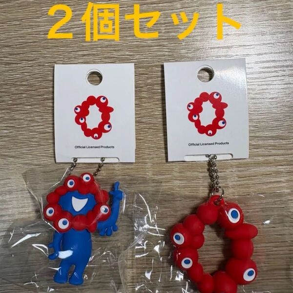 新品未使用 ミャクミャク キーホルダー EXPO2025 PVC マスコット ストラップ キーチェーン 関西万博