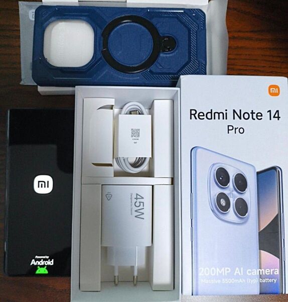 Xiaomi Redmi Note 14 Pro ブラック / 12GB RAM 256GB ROM SIMフリー グローバル版