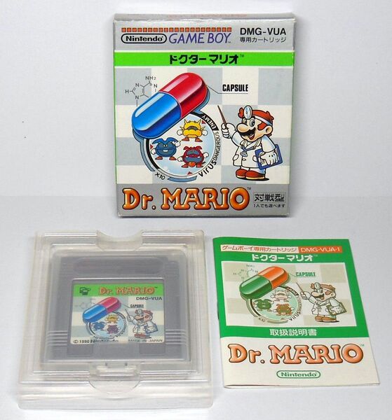 Dr.MARIO ドクターマリオ 箱説付 ゲームボーイ