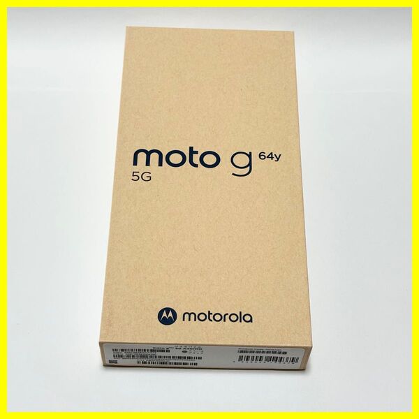 【新品未使用・送料無料即日発送】moto g64y 5g スマホ本体 スペースブラック ワイモバイル SIMフリー 残債なし
