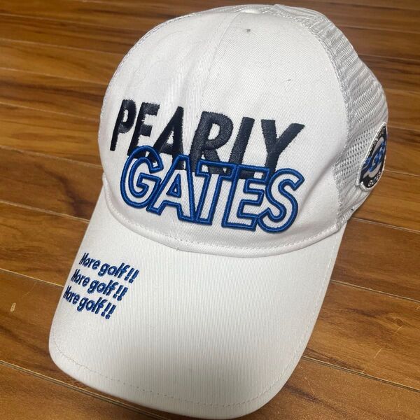 PEARLY GATES ゴルフキャップ 白