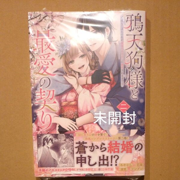 鴉天狗様と最愛の契り 落ちこぼれの私が、最強のあやかしに執着されるまで 2 七瀬なつ/漫画 琴子/原作 シュリンク未開封