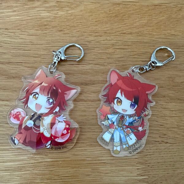 すとぷり 莉犬 アクリルキーホルダー 2個セット