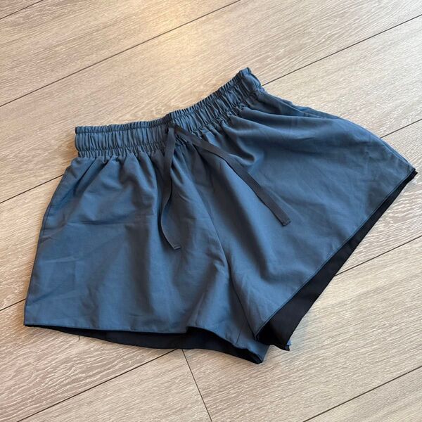 チャコットバランス/リバーシブルショートパンツ ウエストゴム付き