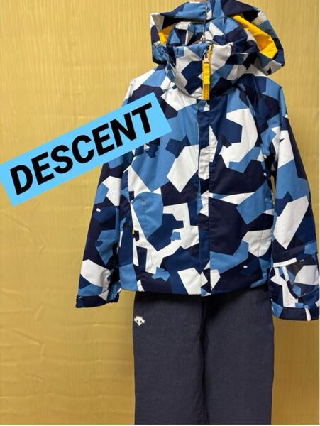 DESCENT 130 スキーウェア スキーウエア 子供 デサント 上下セット キッズ
