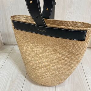 価格の相談全て承認中!トゥモローランド LASTELIER ラステリエ カゴバッグ 籠 黒 ブラック