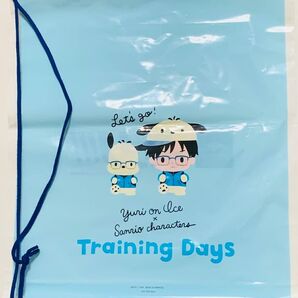 ユーリ!!! on ICE × サンリオキャラクターズ トレーニングデイズ ビニールバッグ