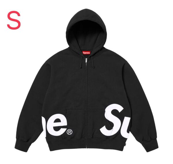 Big Logo Zip Up Hooded Sweatshirt ブラックSサイズ
