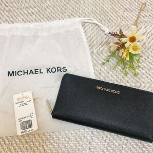 マイケルコース 長財布 MICHAEL KORS 財布 レザー 新品未使用