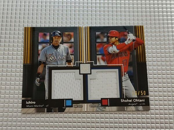 topps Museum 2024 イチロー 大谷翔平 コンボ ジャージカード