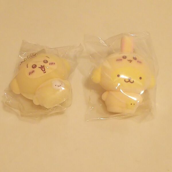ちいかわ サンリオキャラクターズ シークレット フロッキーマスコットチャーム うさぎ ポムポムプリン キーホルダー