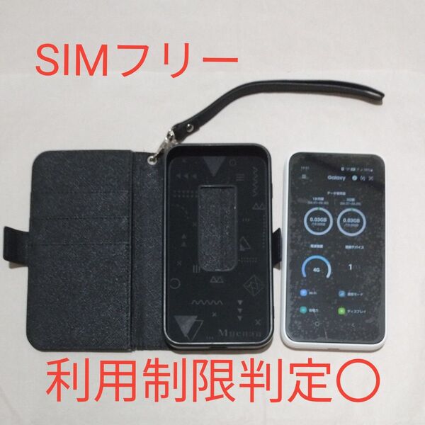 美品 Galaxy 5G Mobile Wi-Fi SCR01 ケース付き