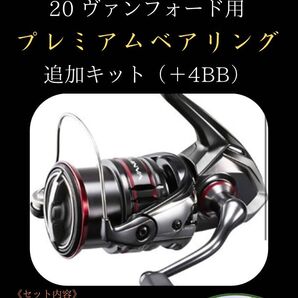 20 ヴァンフォード C2000〜3000用のフルベアリング追加キット+4BB (プレミアム)