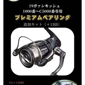 19ヴァンキッシュ1000番〜C5000番専用+1BB フルベアリング追加キットオーバーホール ステラ ツインパワー セフィア