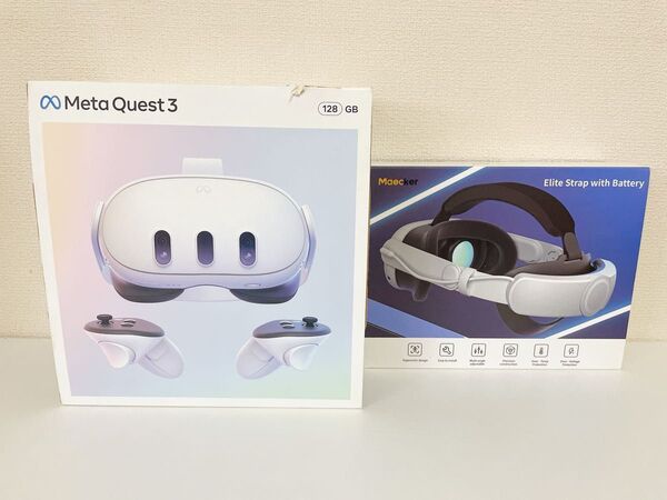 Meta Quest 3 & エリートストラップバッテリー付き