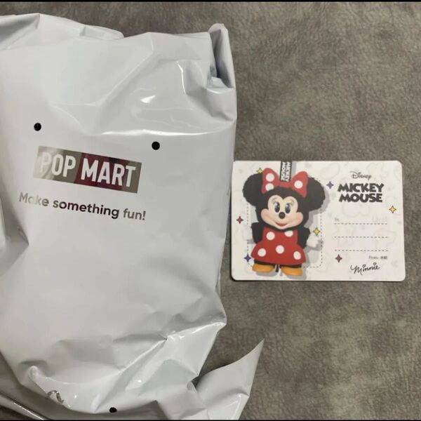 popmart ぬいぐるみキーチェーン disney Mickey Family Cute Together ミニー